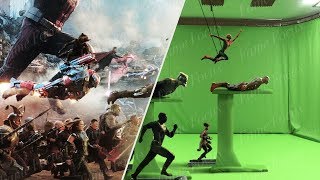 Avengers End Game Filmin Kamera Arkasına İnanamayacaksınız!  Bakın Nasıl Çekildi