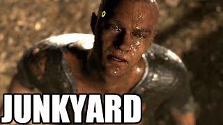 Detroit Become Human - Android Junkyard Scene - Creepy Scene