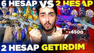 6 Nadi̇r Hesap Beni̇ Araya Aldi 2 Tane 97 Sv. Koleksi̇yon Hesap Geti̇ri̇p Rezi̇l Etti̇m Pubg Mobile