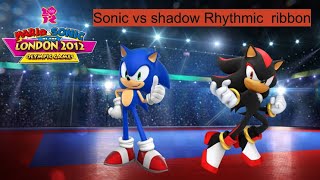 Plush Game Plays Episode 85 M&S At The London 2012 Olympic Games Sonic Vs Shadow Rhythmic Ribbon