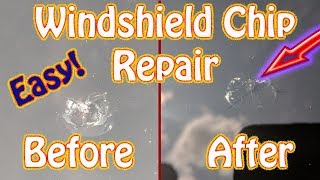DIY Windshield Chip Repair Using a Permatex Windshield Repair Kit Fix a Cracked Windshield at Home