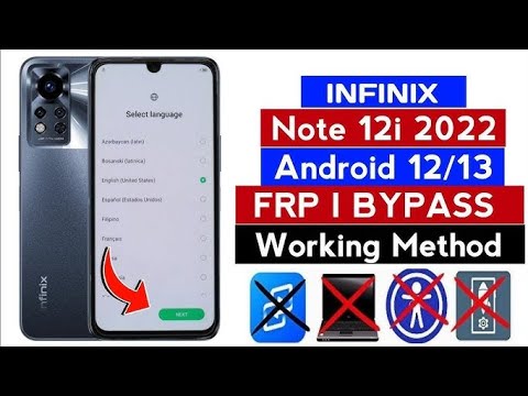 Infinix note 12i 2022 frp bypass remove google account | Infinix note 12i 2022 frp bypass remove google account |