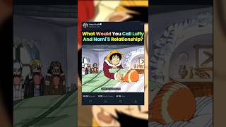 What Would You Call Luffy And Namis Relationship