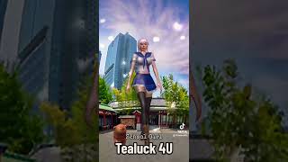 School Girl Tiktok Filter Effect
