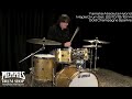 Yamaha Absolute Hybrid Maple Drum Set 22/10/12/16/14 - Gold Champagne Sparkle