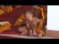 เณรนั่งสมาธิ ขำขำนะ