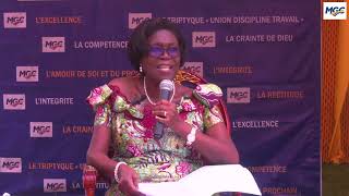 PRESENTATION DES VOEUX DE LA PRESIDENTE DR SIMONE EHIVET GBAGBO