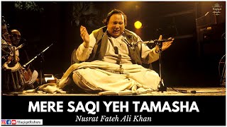 Watch Nusrat Fateh Ali Khan Mere Saqi Yeh Tamasha video