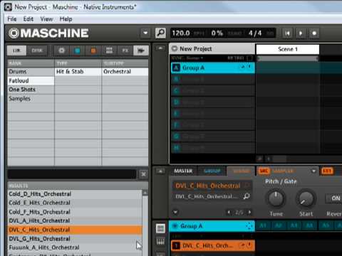 native instruments maschine importing your samples