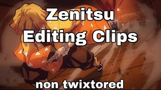 Zenitsu Editing Clips Read The Description