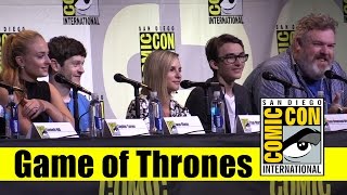 Game Of Thrones Comic Con 2016 Full Panel Sophie Turner & Cast