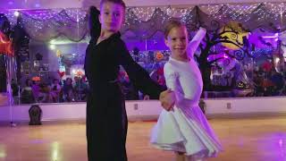 Irishka & Nikolai Ivanov 7 Y.o. Twins Dancing Cha Cha Cha At Diamondance Ballroom Studio