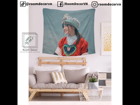 Bức tranh cho cô gái dân tộc đẹp | Tranh treo tường đẹp | Trang trí căn phòng đẹp