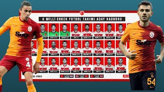 A Milli Futbol Takımının Aday Kadrosu Açıklandı Taylan Antalyalıda Kadroda