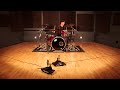 The Tone Tank - Robot Mic Stand in Action on Stereo Drums - Twice the Power!