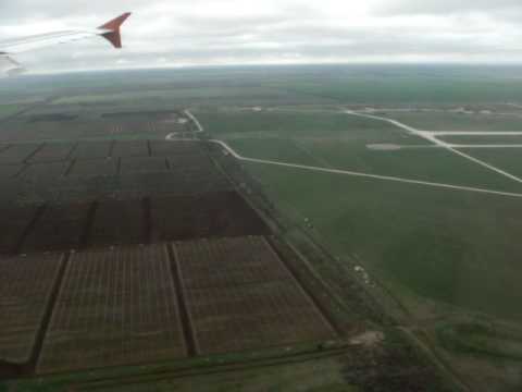 Descending and landing to Simferopol airport (SIP)