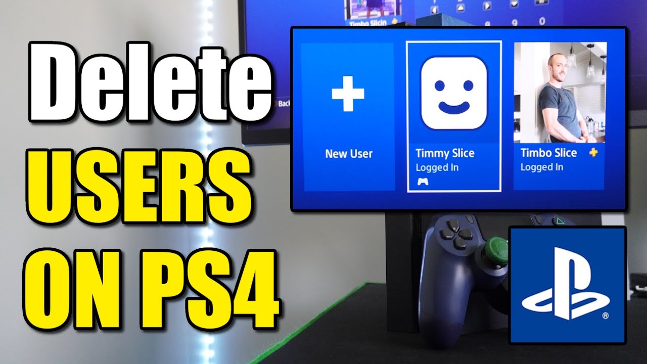How to Delete USERS on PS4 Console & Remove Account How to Delete USERS on PS4 Console & Remove Account