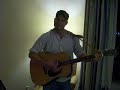 John O'Dell playing Johnny Cash