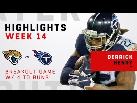 Derrick Henry's HUGE Game w/ 4 TDs & 238 Rushing Yards!!!
