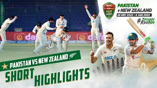 Short Highlights | Pakistan vs New Zealand | 2nd Test Day 4 | PCB | MZ1L
