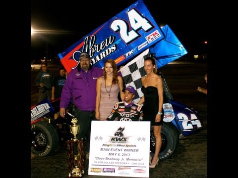 "23rd Dave Bradway Jr. Memorial" Silver Dollar Speedway - King of the West Sprint Car Series