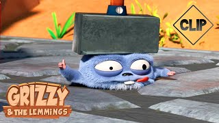 Umbrella Attack Grizzy & The Lemmings