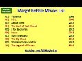 Margot Robbie Movies List
