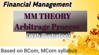 Arbitrage Process In Mm Theory Proof Of Mm Theory