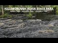 Hillsborough River State Park - Snake and alligator