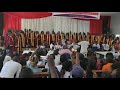 The mighty Exodus Church Choir St Paul's Congregation Ndola South consistory