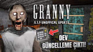 Yeni̇ Odalar, Eşyalar Ve Ufo Kaçişi Geldi̇ - Granny 1.9 Güncellemesi