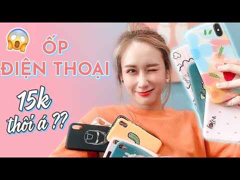 THỬ MUA ỐP ĐIỆN THOẠI 15K TRÊN MẠNG | $1 PHONE CASES SHOPPING ONLINE | HƯƠNG WITCH