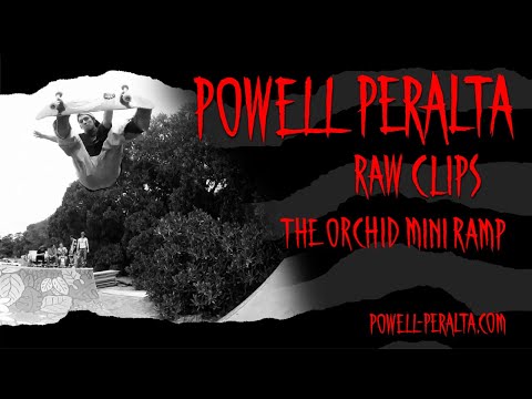 Powell-Peralta 'Raw Clips' - The Orchid Mini Ramp