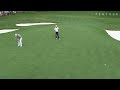 Hunter Mahan holes a 31-foot birdie putt at Crowne Plaza