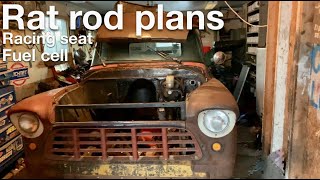 Fuel Cell Repair, Cleaning Racing Seats - Rat Rod Build