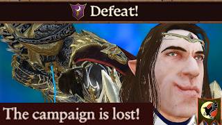 Malekith Can Never Win Against Alith Anar In Immortal Empires Campaign...