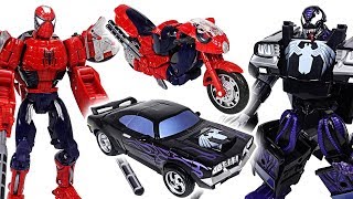 Dinosaurs Are Crazy Marvel Avengers Spider Man Transformers Vs Venom - Dudupoptoy