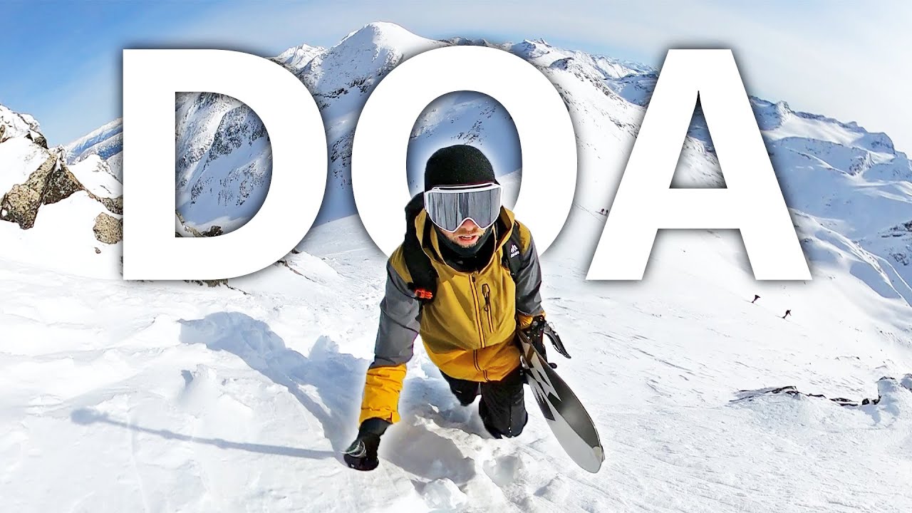 Snowboarding the Deadliest Run on the Mountain