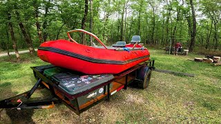 Diy Raft Trailer Utility Trailer With Removable Raft Platform