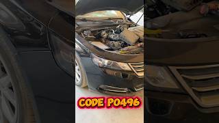 2009-2020 Chevy Impala Evap Purge Valve Code P0496 Fixed
