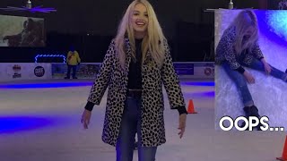 Ice Skating For The First Time I Fell Ice Skating For The First Time I Fell