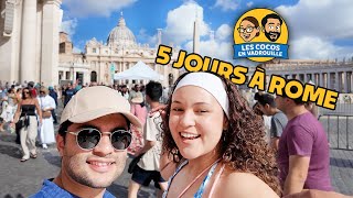 On A Marché Pendant 5 Jours À Rome