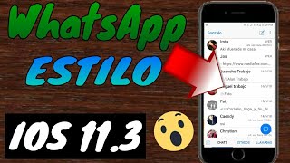 COMO TENER WHATSAPP ESTILO IOS 11.3 EN ANDROID 2018 WHATSAPP ESTILO iPHONE - GLSAndroid