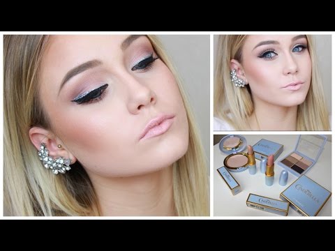 Silver Glitter and Black Eyeliner Makeup Tutorial â¡ Using MAC Cinderella Collection - YouTube