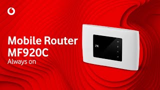 Alwayson So Schnell Verbindest Du Dich Mit Dem Mobilen Router Zte Mf920C Von Vodafone