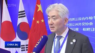 Cgtv China Rok Japan Ties Chinese Fm 3 Should Send Positive Signal On Multilateralism