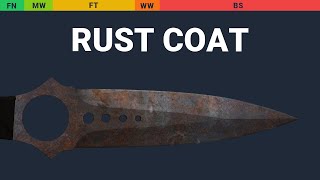 Skeleton Knife Rust Coat - Skin Float And Wear Preview