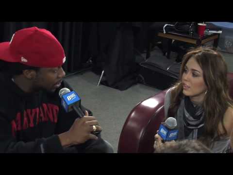 B96 Radio Interview Miley Cyrus