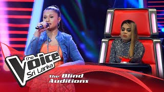 Isurika Madushani - Jiya Jale Blind Auditions | The Voice Sri Lanka
