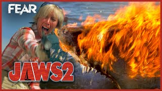 The Shark Is On Fire Jaws 2 Fear